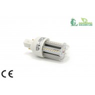 Bec LED PL 3W 2700-3200K Lumina Calda - TRANSPARENT